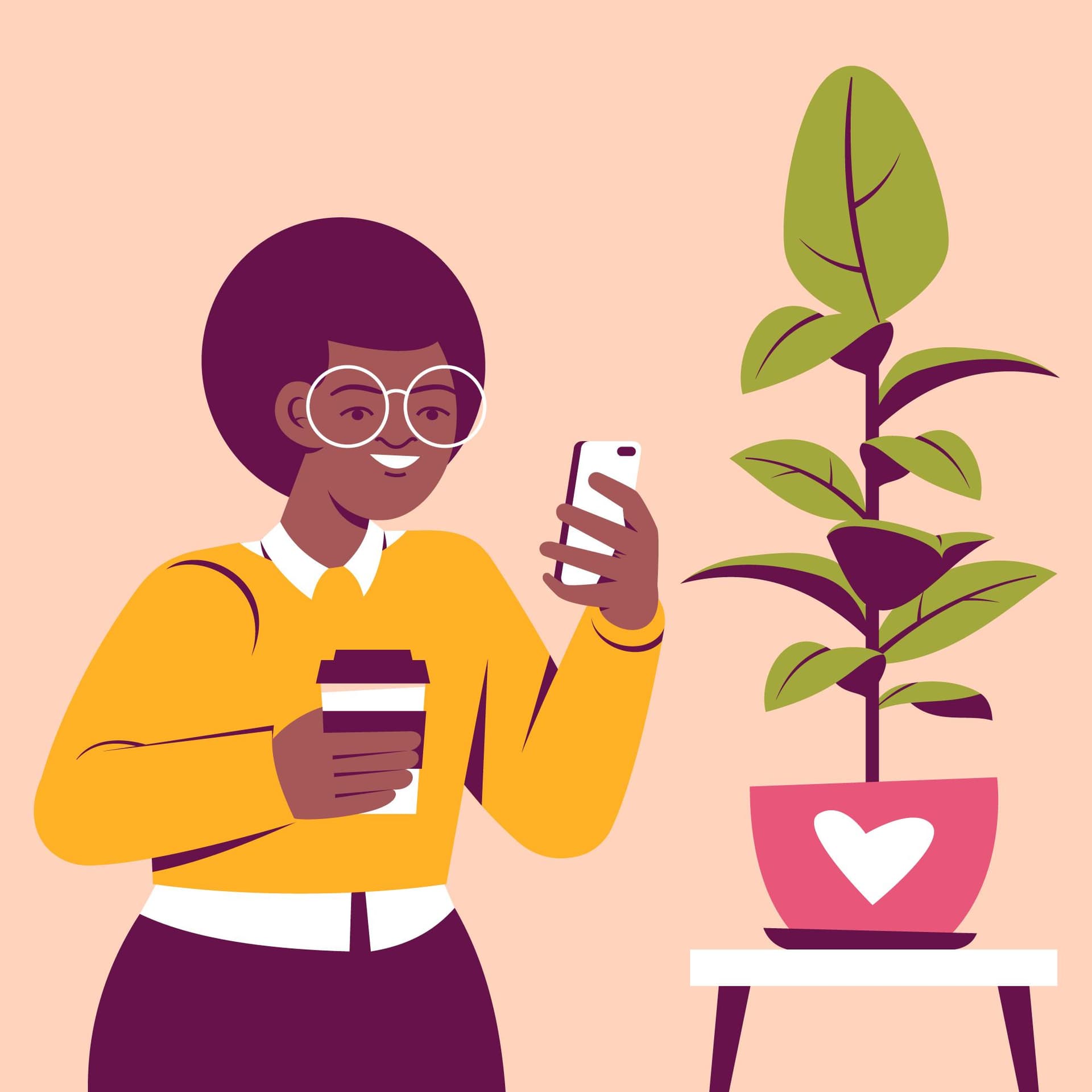 Real-time banking notifications on mobile app